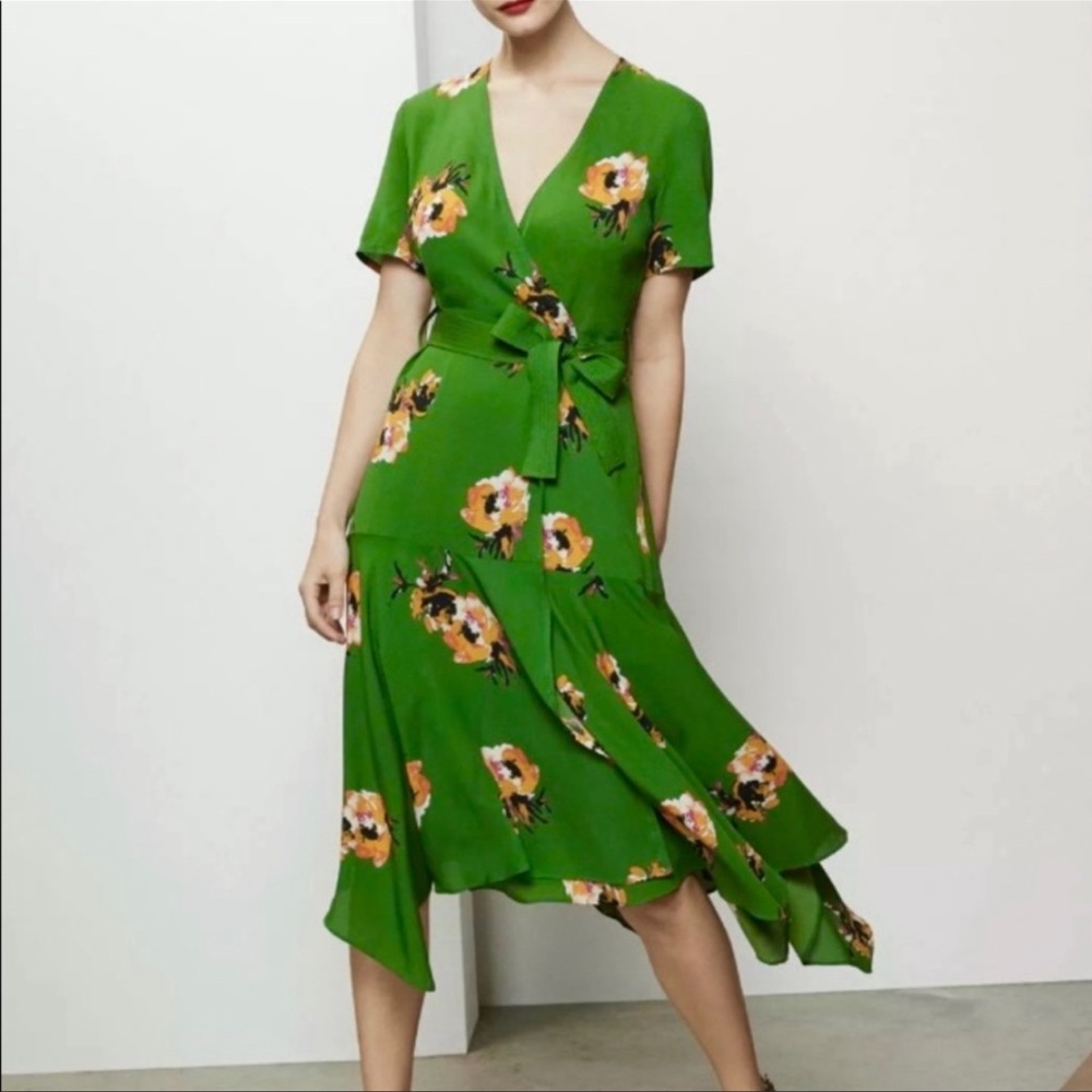 A.L.C. Cora Wrap Dress size 0 (like new)